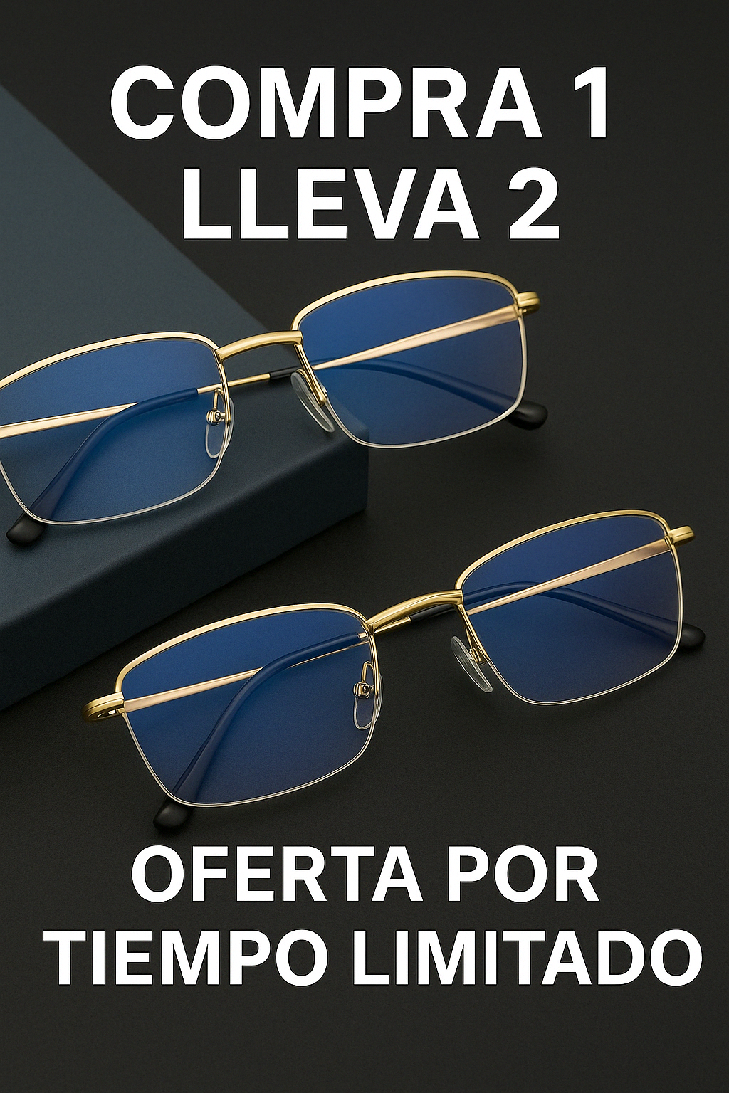 Gafas Multifocales Inteligentes TR90 Titanium Pro – ¡Compra 1 y Llévate 2!